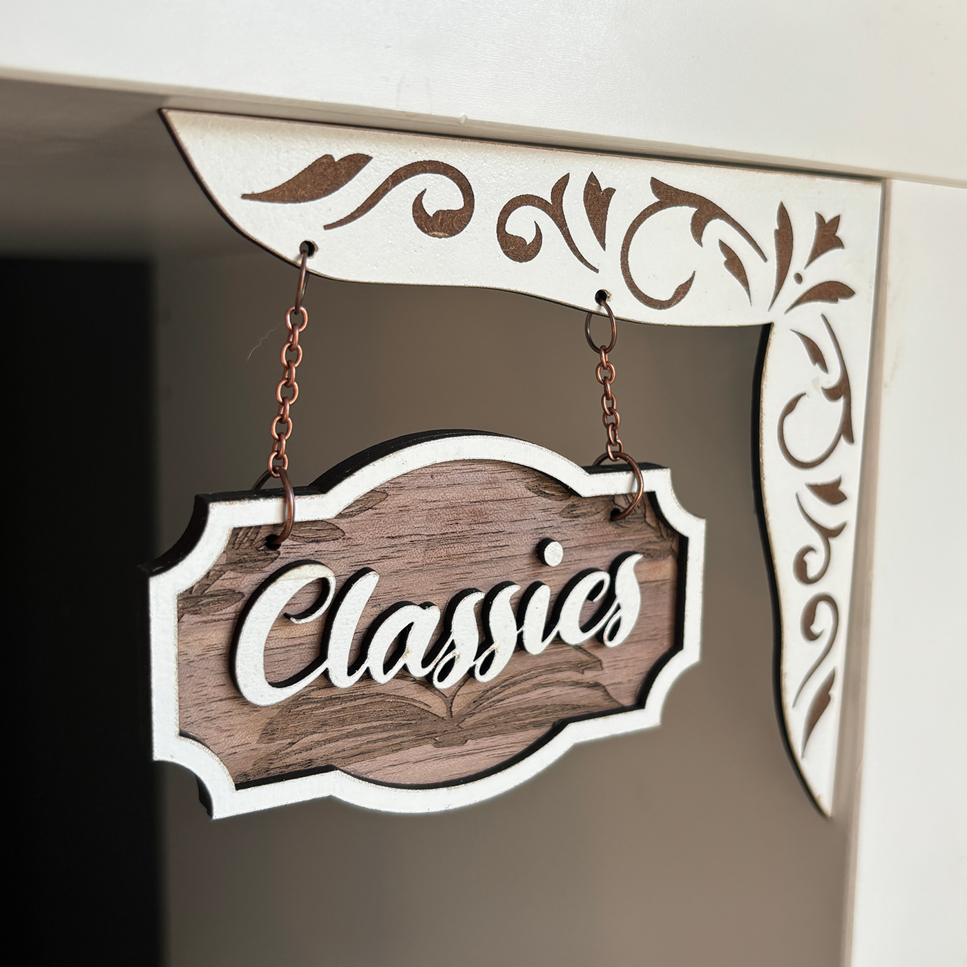 Classics Shelf Sign - Shelf Hanger