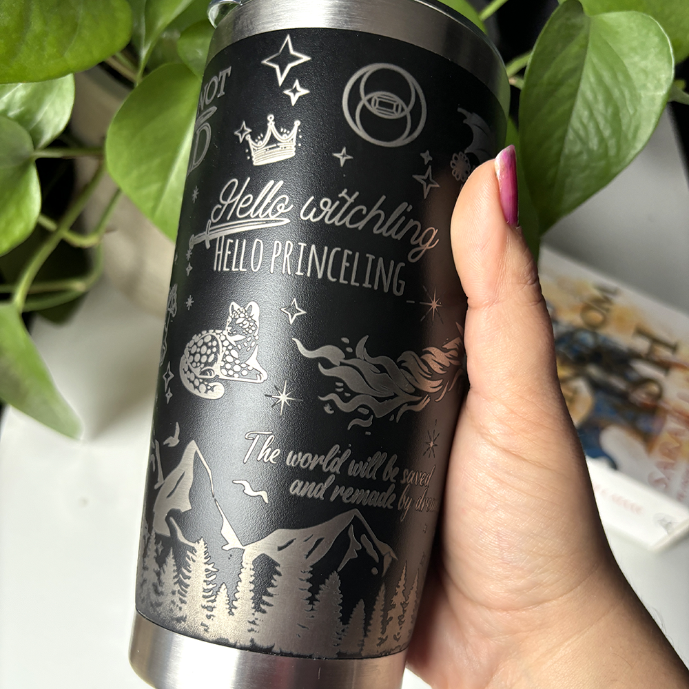 Officially licensed Throne of Glass 20oz Tumblers