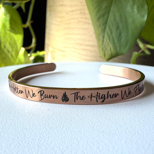 The Hotter We Burn Bracelet - Officially Licensed Kindreds Curse Saga