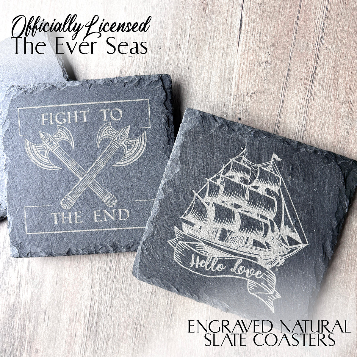 The Ever Seas Coasters, Officially licensed LJ Andrews Merch