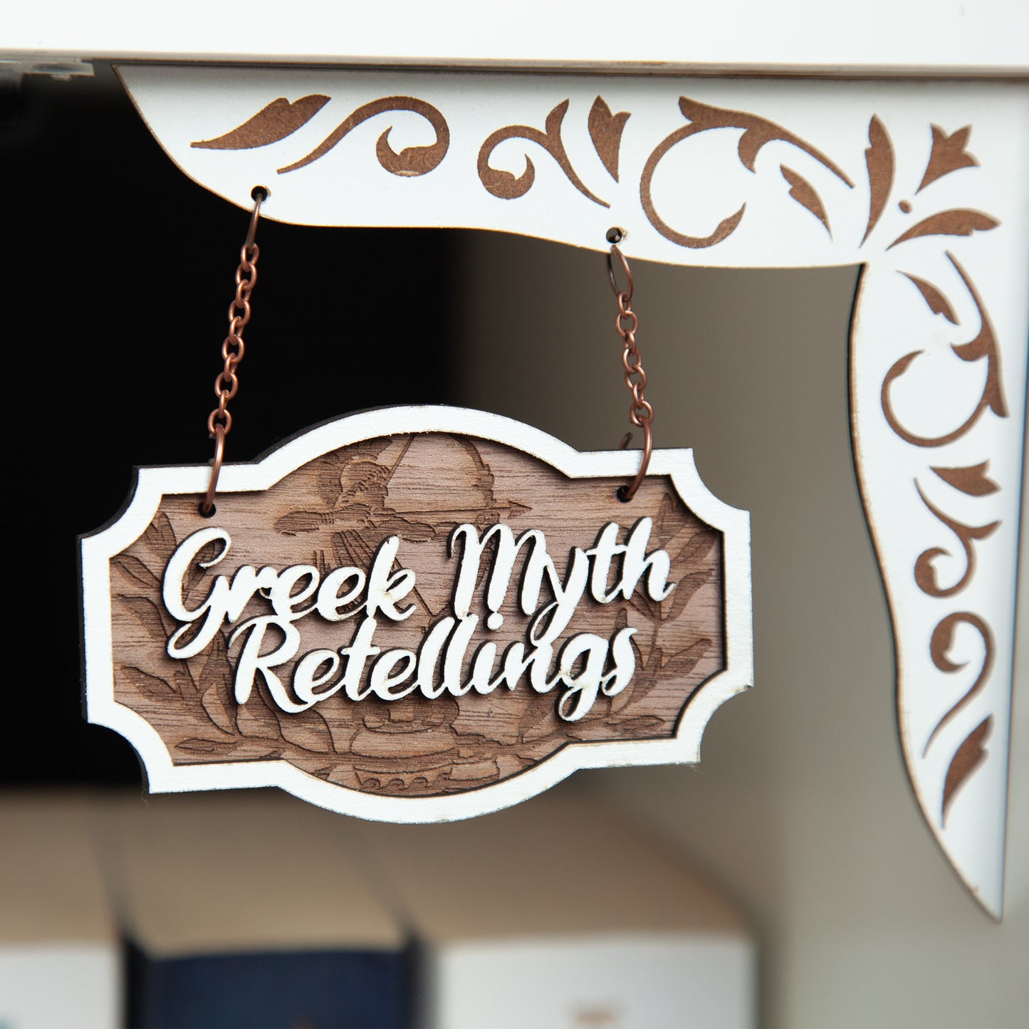 Greek Myths Shelf Sign - Shelf Hangers