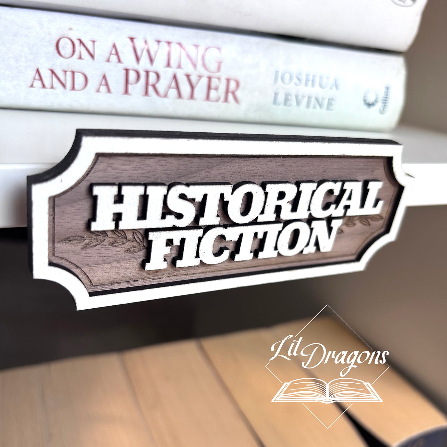 Historical Shelf Sign - Floating Shelf Decor