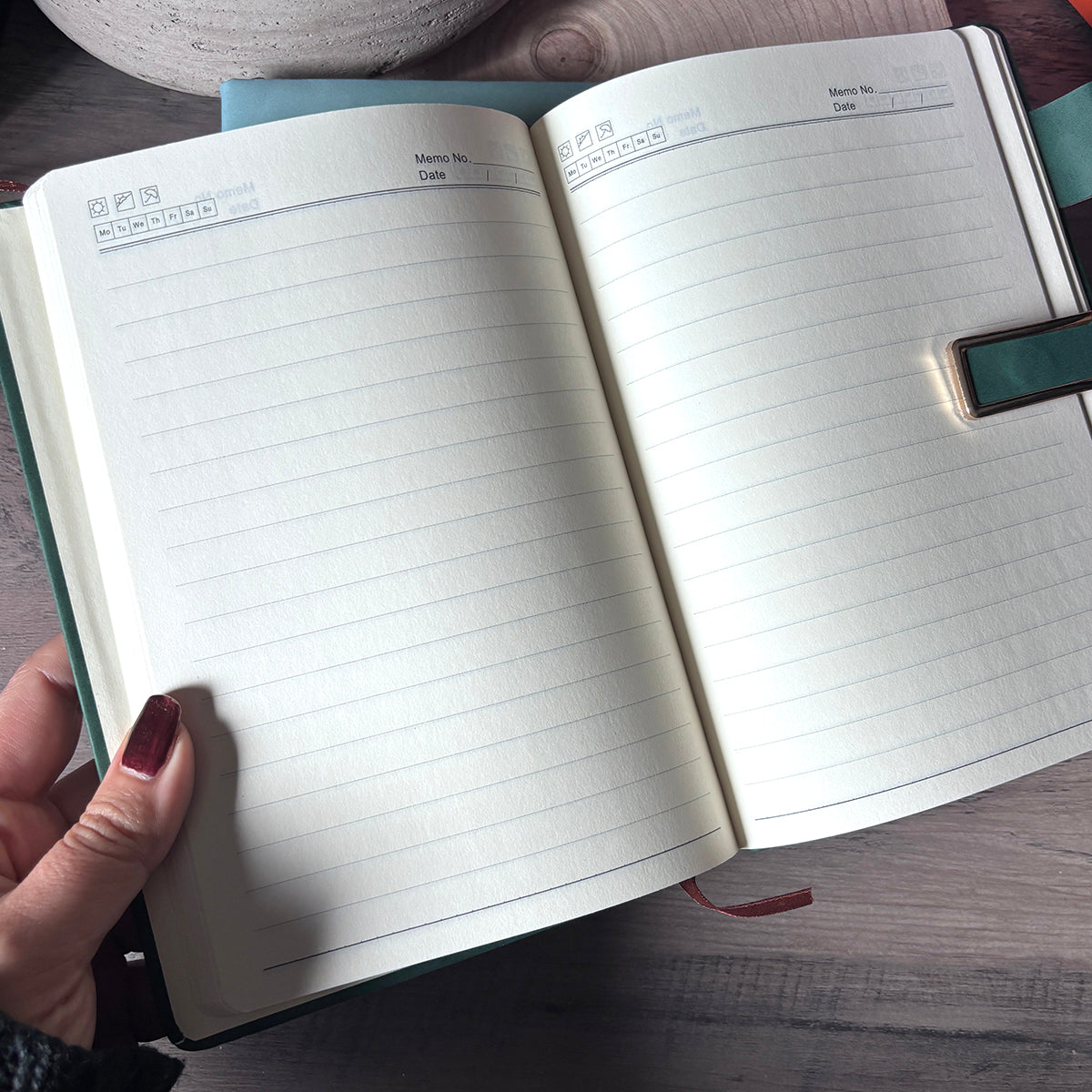 Personalised PU Leather Notebook Floral