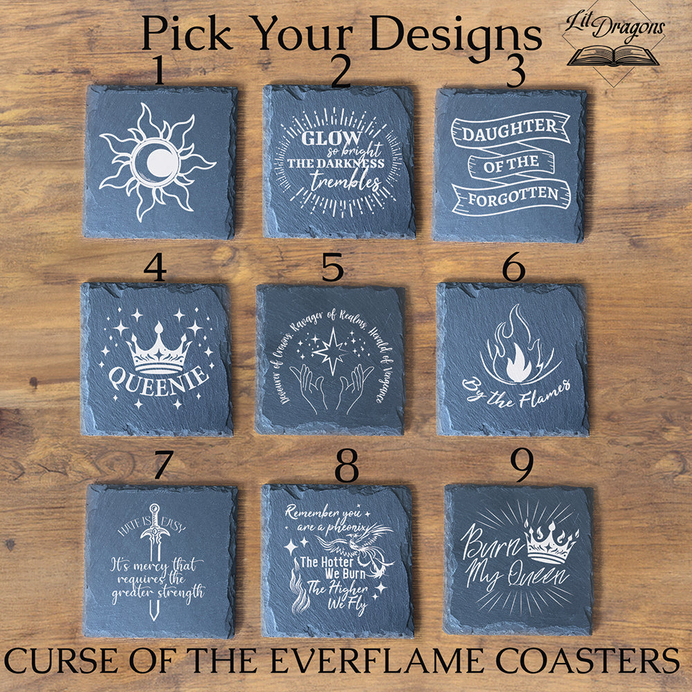 Spark of the Everflame Coasters, Officially licensed