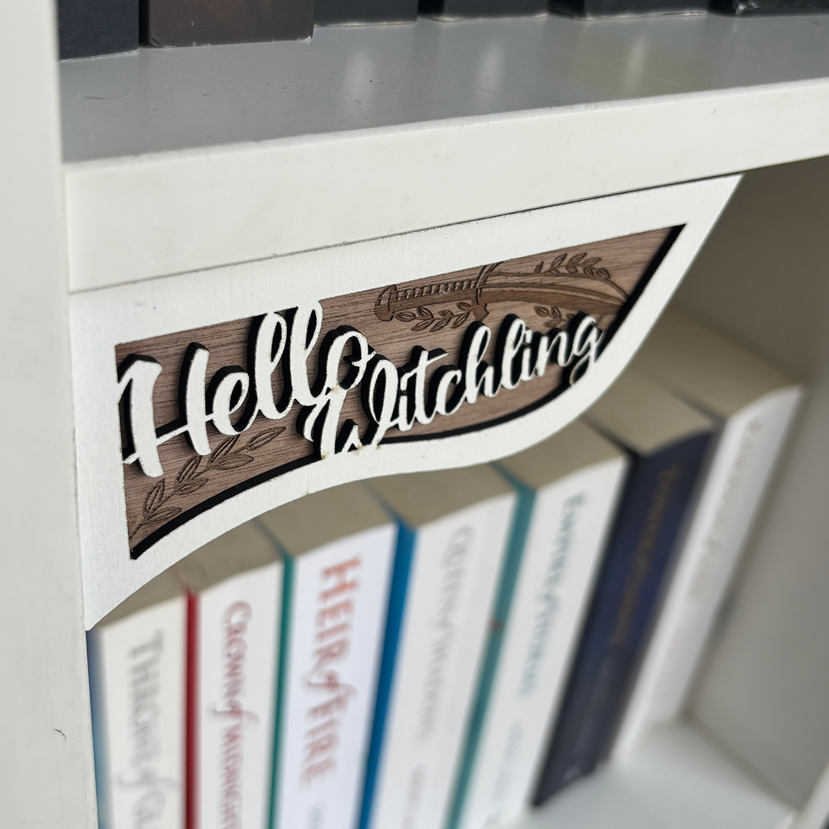 Hello Witchling / Hello Princeling - Shelf Hanger set
