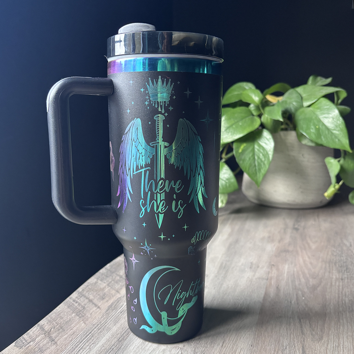 40oz Crowns of Nyaxia Tumbler - Officially Licensed
