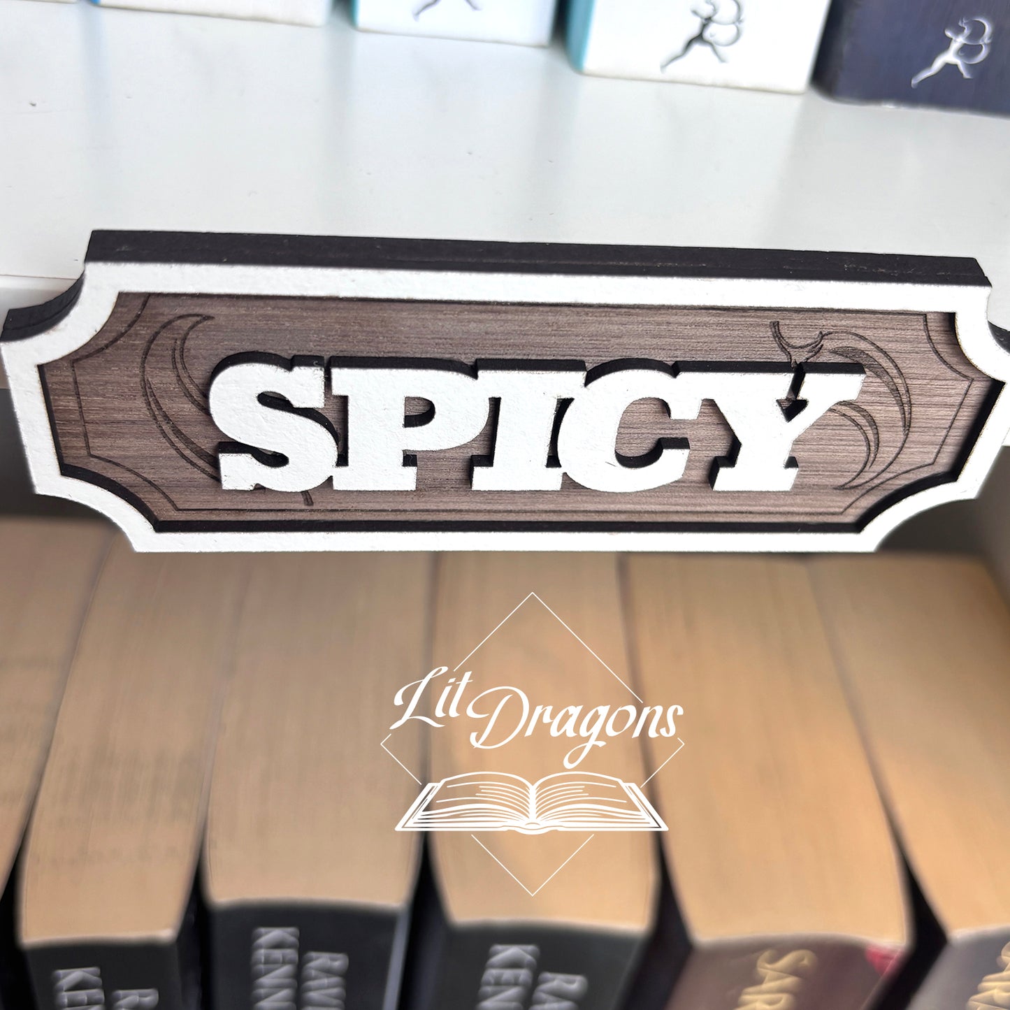 Spicy Shelf Sign - Floating Shelf Decor