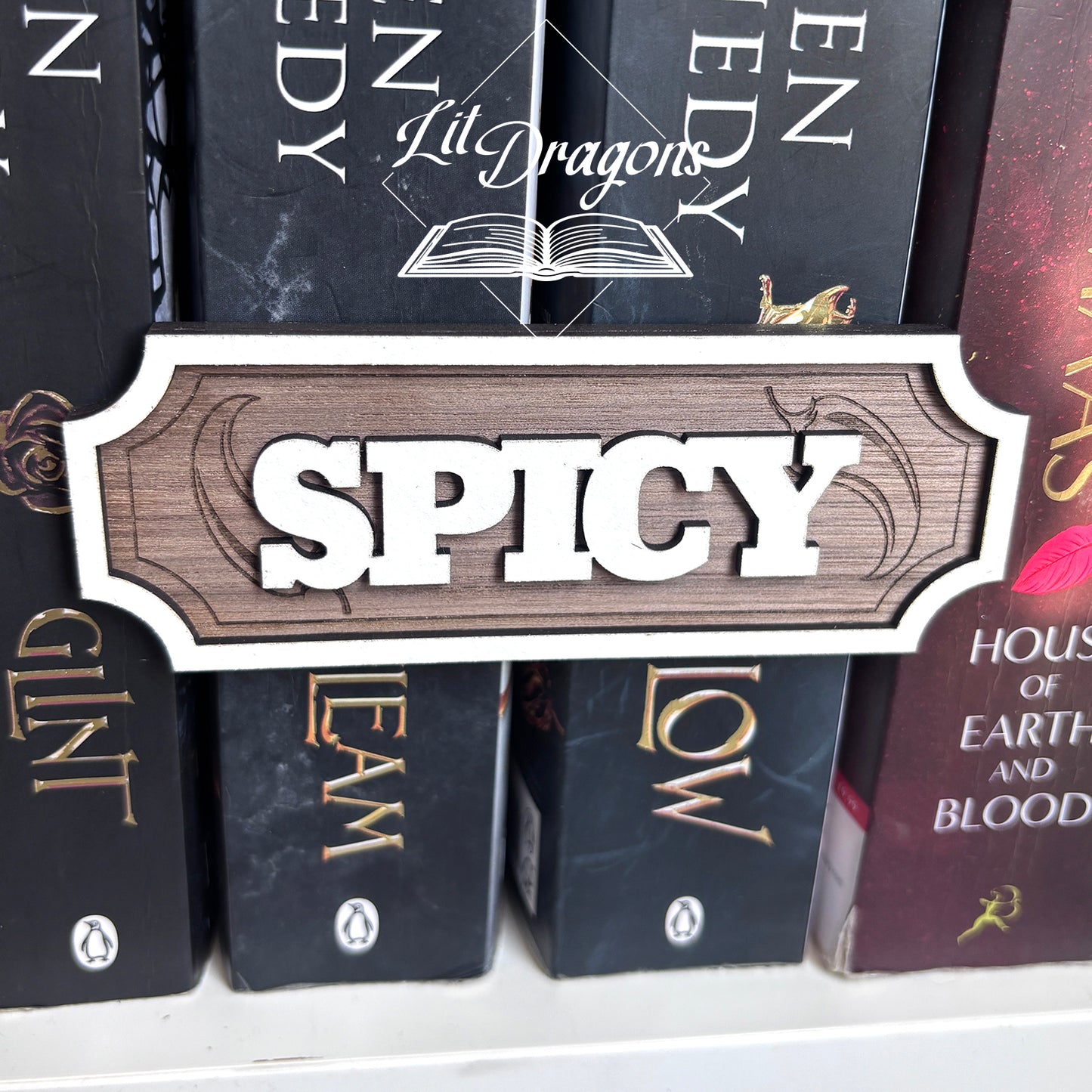 Spicy Shelf Sign - Floating Shelf Decor