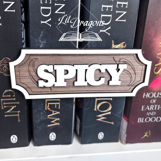 Spicy Shelf Sign - Floating Shelf Decor