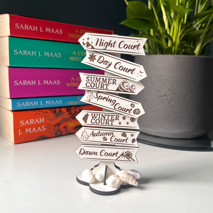 Prythian Courts Mini Book Sign Posts