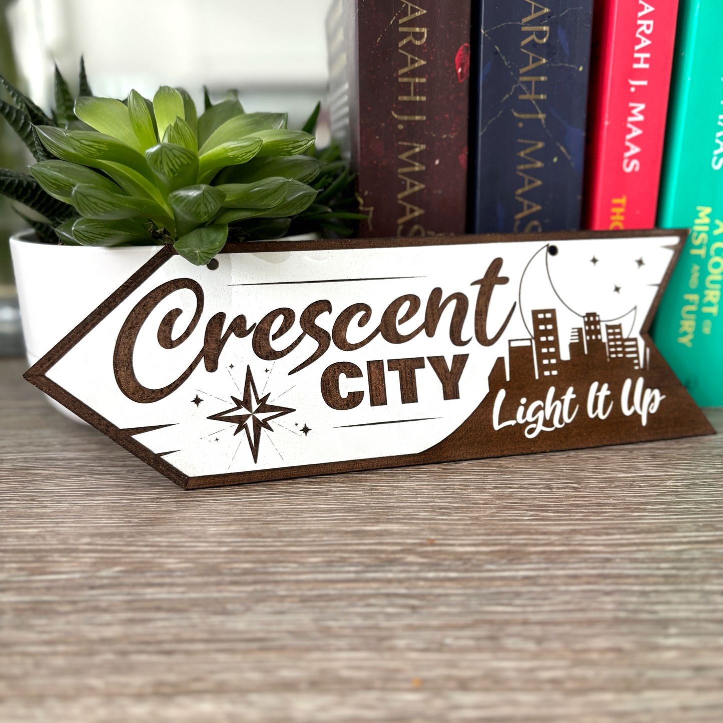 Crescent City Arrow Sign, Officially Licensed