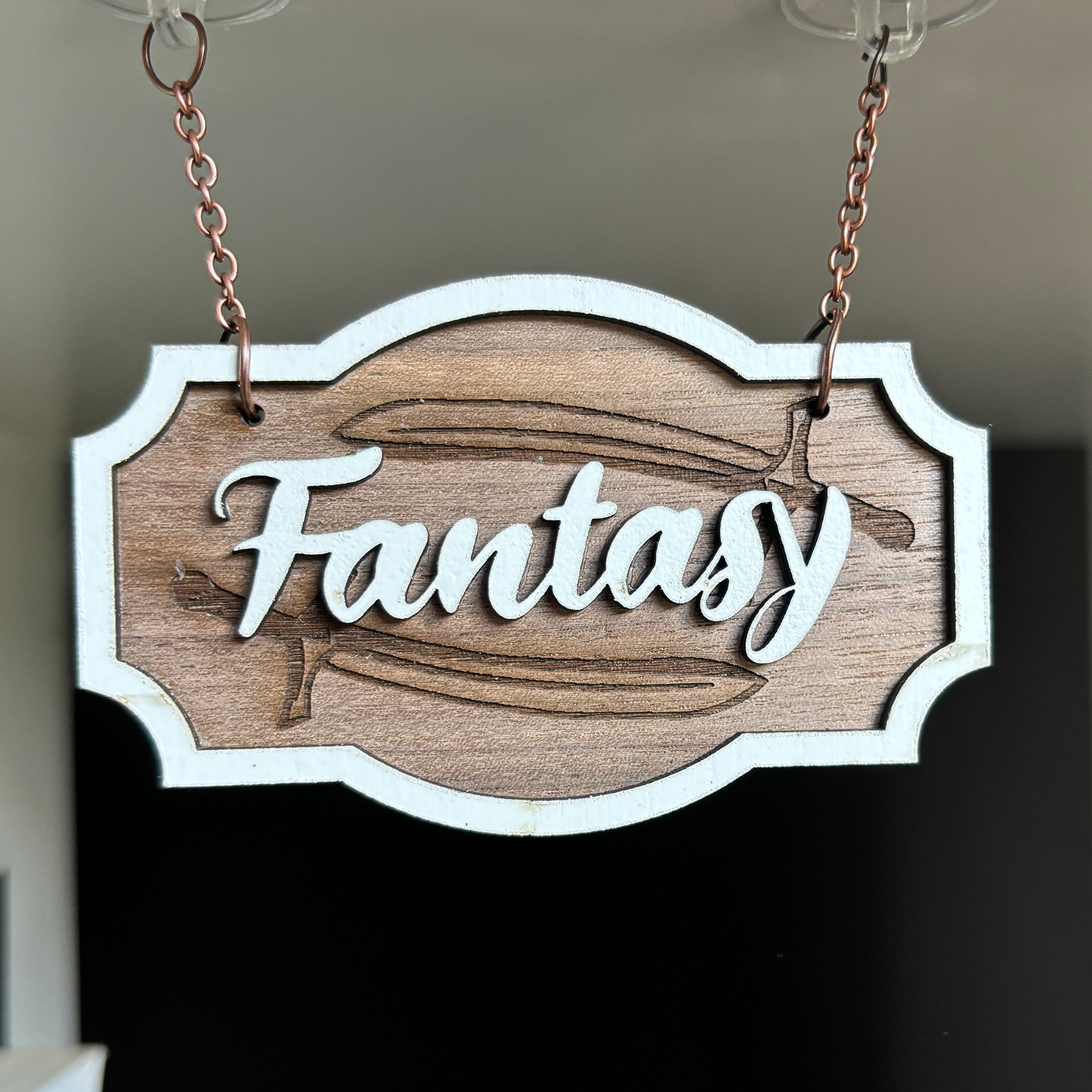 Fantasy Shelf Sign - Shelf Hanger