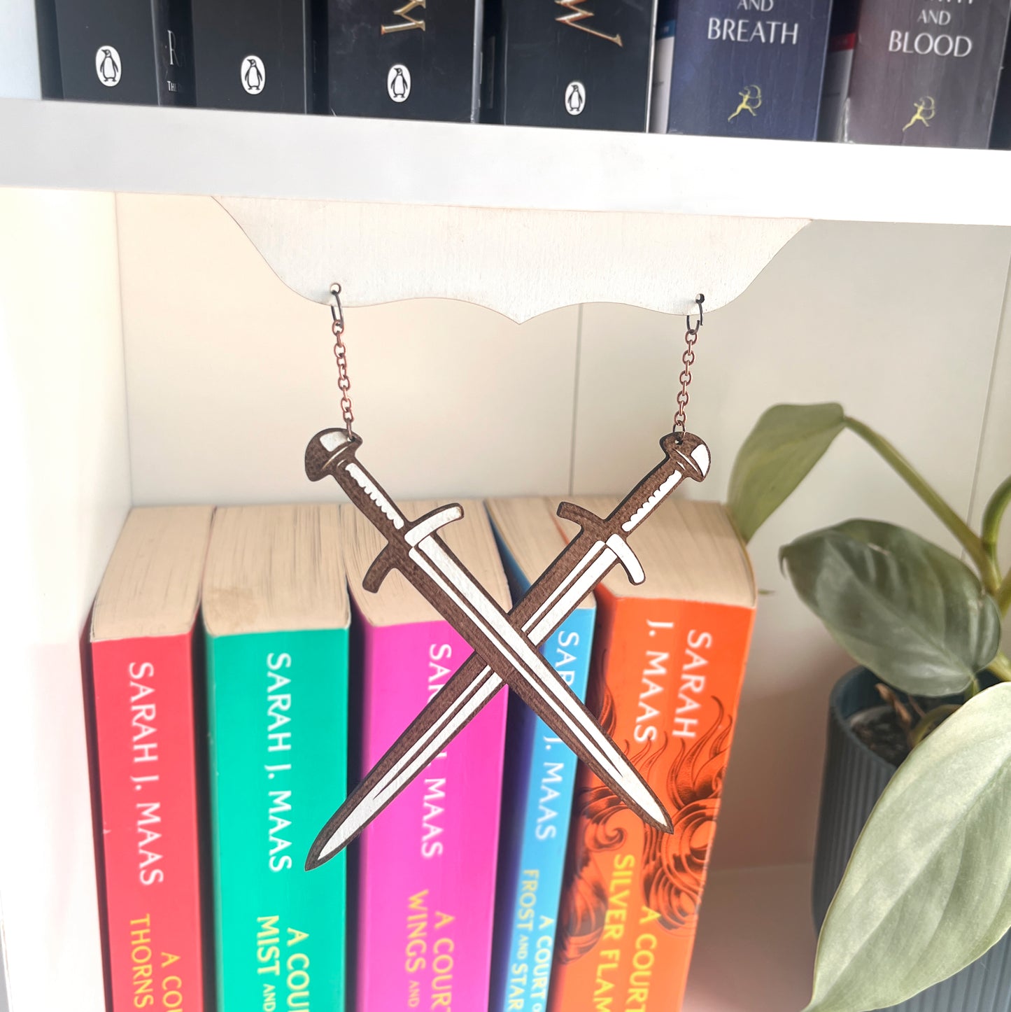 Crossed Swords Shelf Hanger