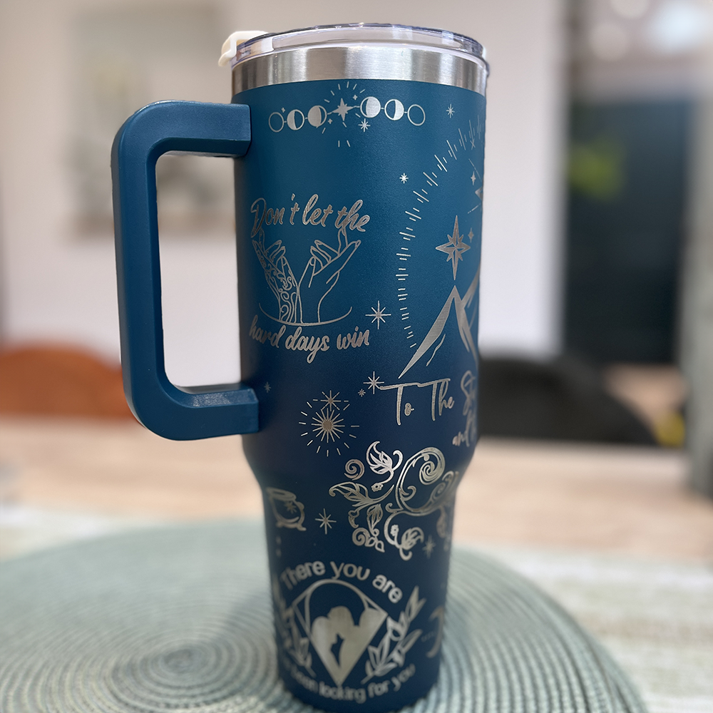 ACOTAR 40oz Tumbler - Velaris Tumblers, Officially licensed