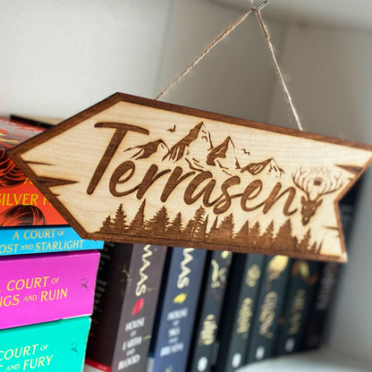 Terrasen Arrow Sign, Officially Licensed