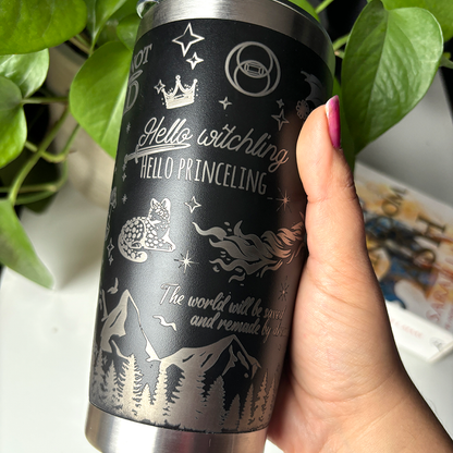 PREORDER - 20oz Tumblers - Throne of Glass