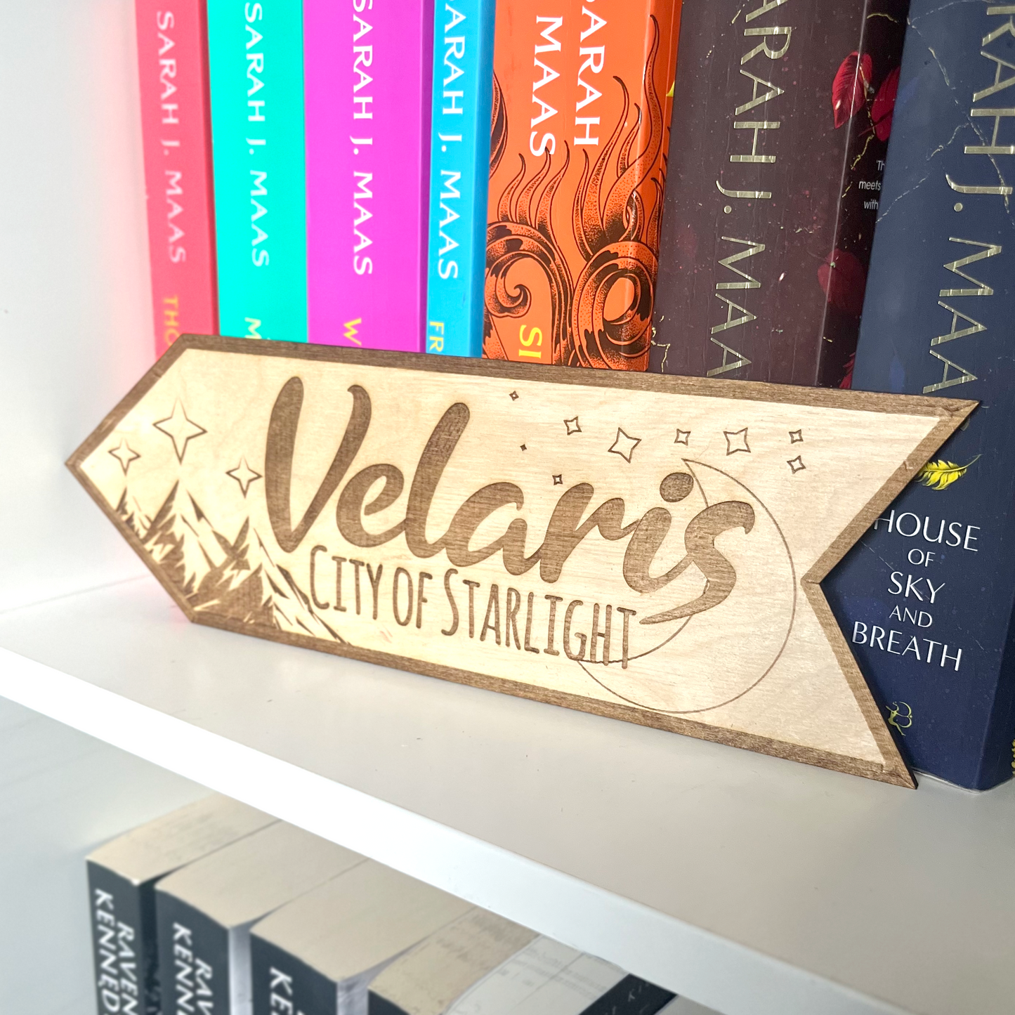 Velaris Bookshelf Sign Officially Licensed