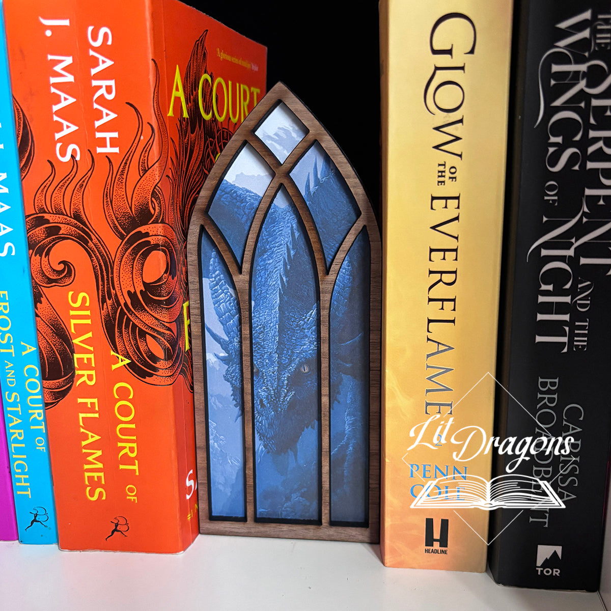 Dragon Window Bookmark Box and Decor