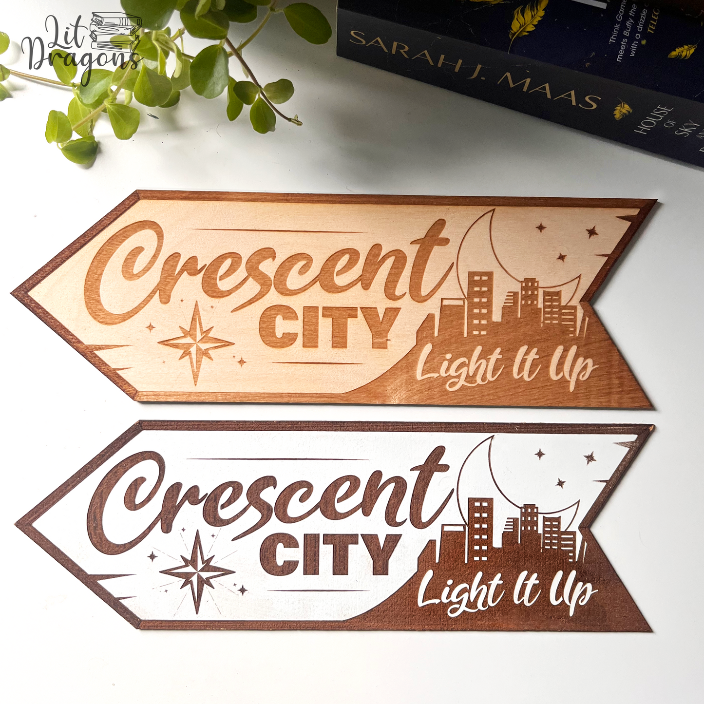 Crescent City Arrow Sign, Officially Licensed