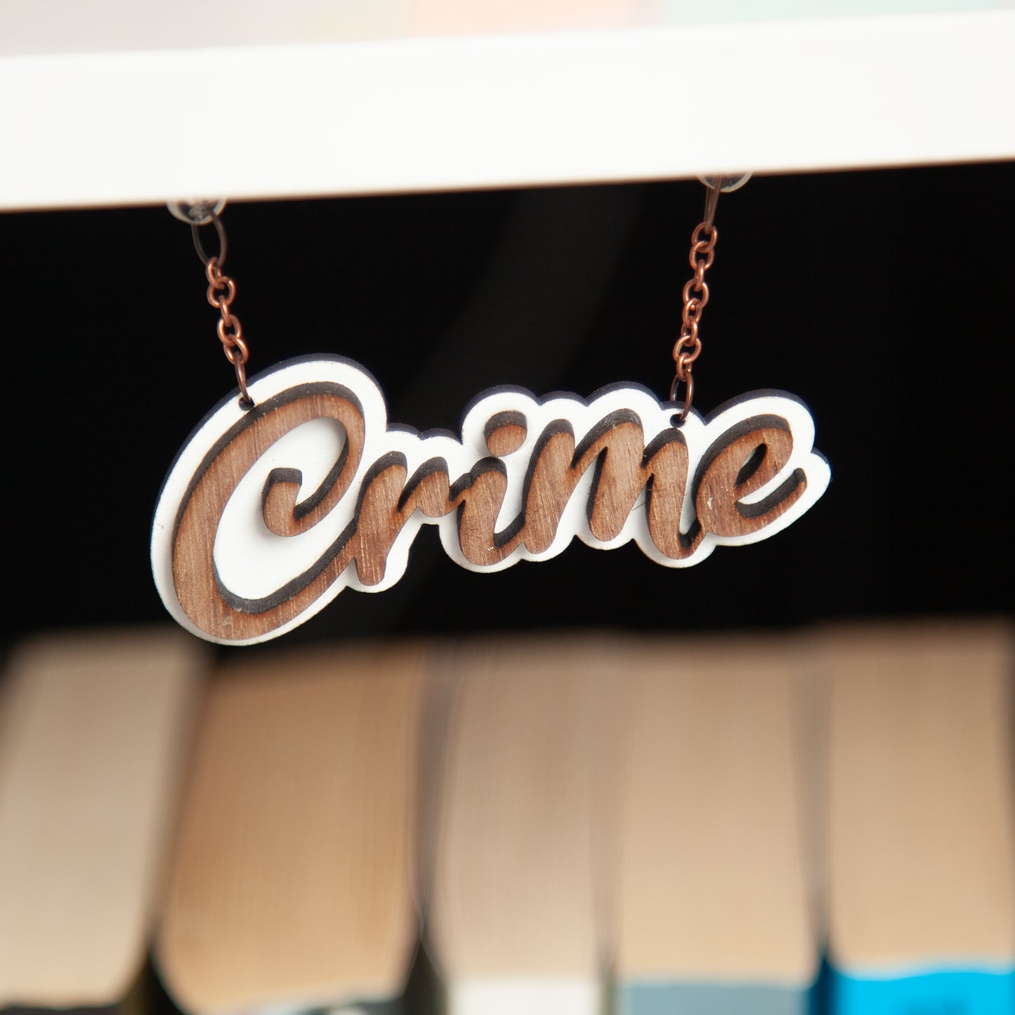 Crime Wooden Hanger - Genre Hanger Charms