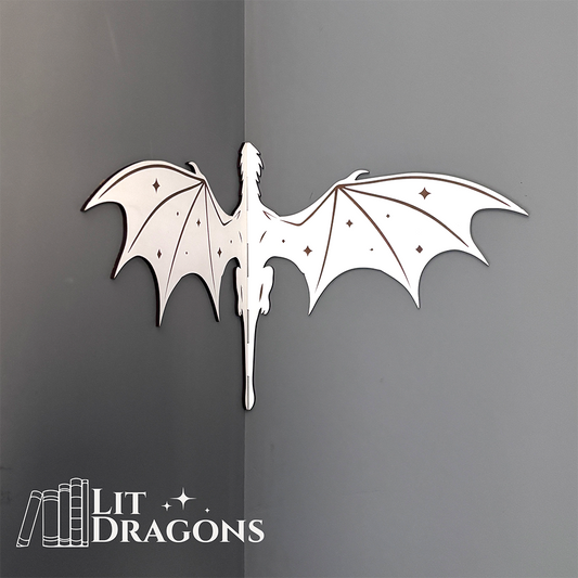 Wooden Dragon Corner Decor, Unique Dragon Home Art