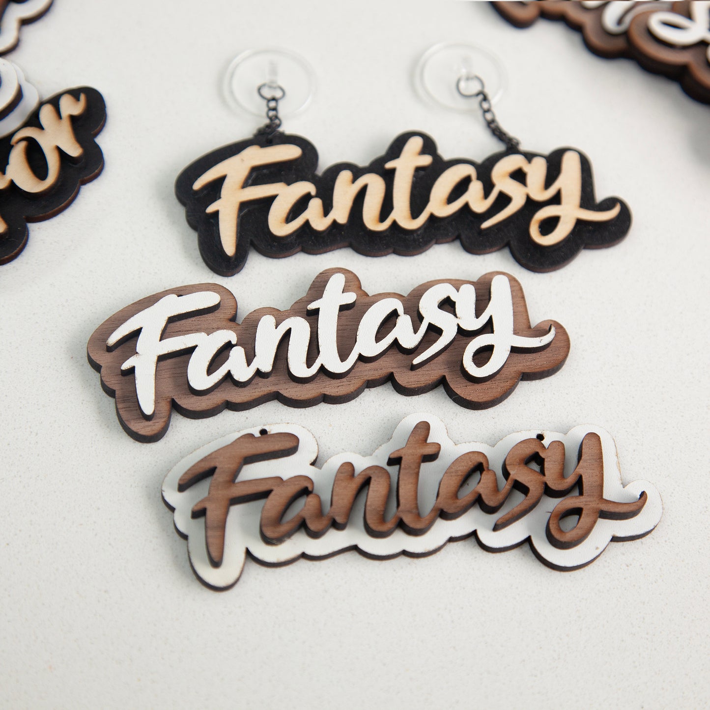 Fantasy Wooden Hanger - Genre Hanger Charms