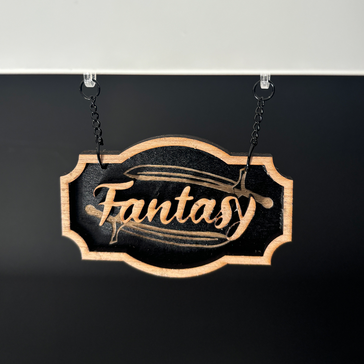 Fantasy Shelf Sign - Shelf Hanger