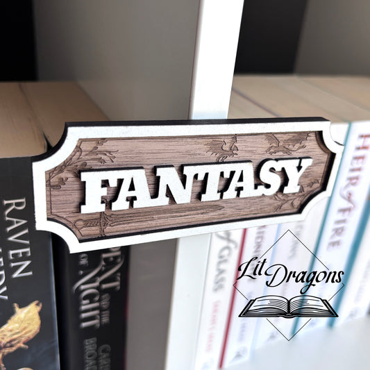 Fantasy Shelf Sign - Floating Fantasy Sign