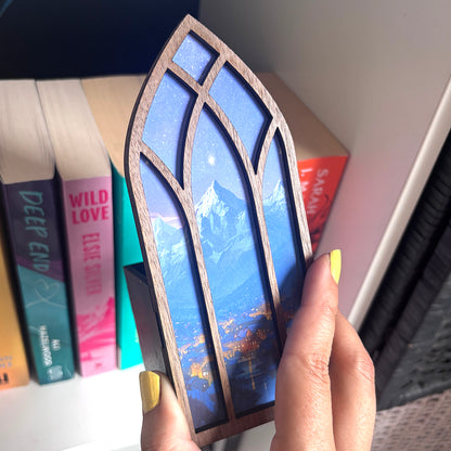 Fantasy Bookmark box, Night Court Window Booknook