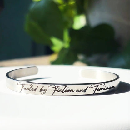 Bookish Bracelet Quotes, I do not want to be civil, I want to read