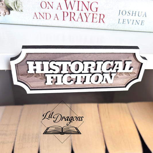 Historical Shelf Sign - Floating Shelf Decor