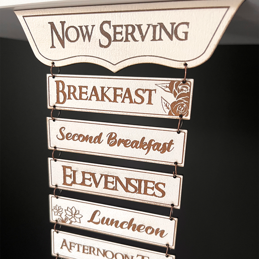 Second Breakfast Hobbit Kitchen Wooden Sign