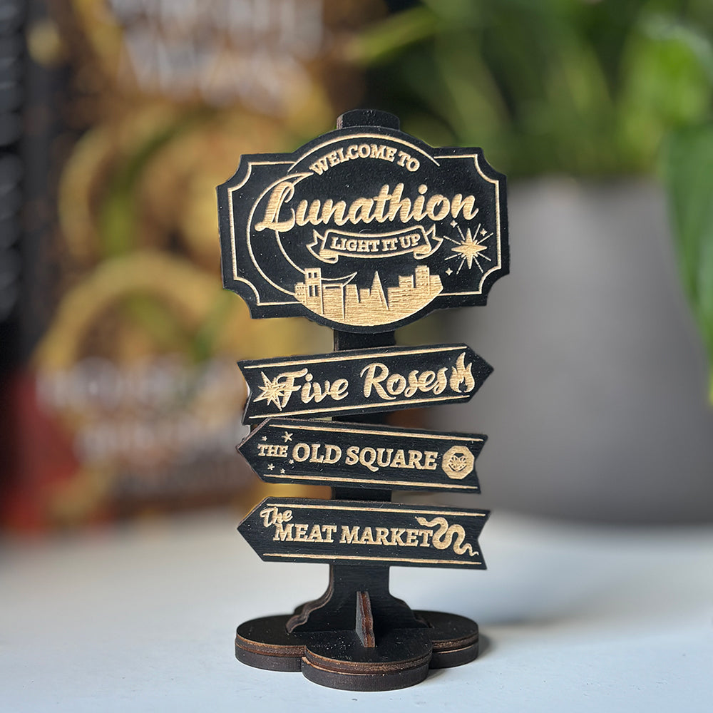 Crescent City Mini Sign Posts, Officially Licensed HOFAS Signpost ...