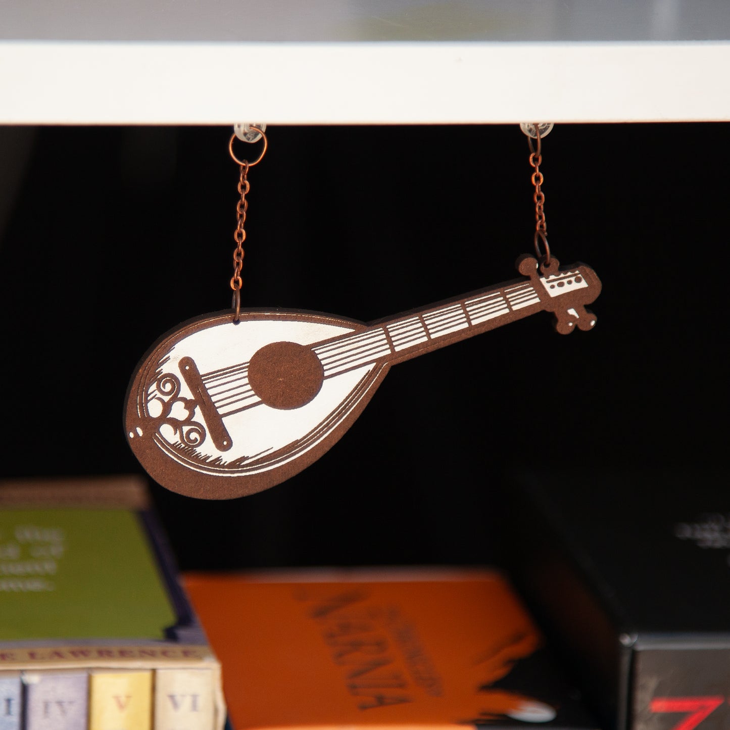 Lute Bookish Hanger Charm