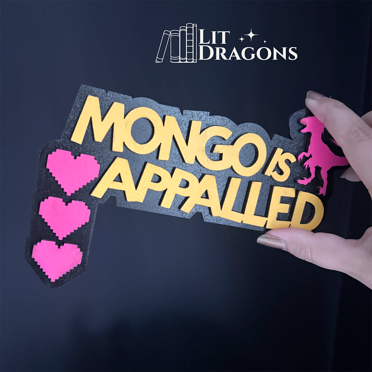 Mongo Is Appalled, Dungeon Crawler Carl Wooden Door Topper