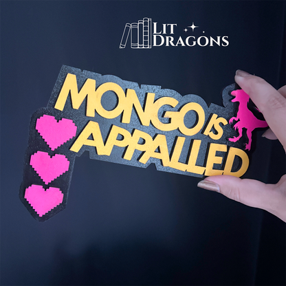 Mongo Is Appalled, Dungeon Crawler Carl Wooden Door Topper