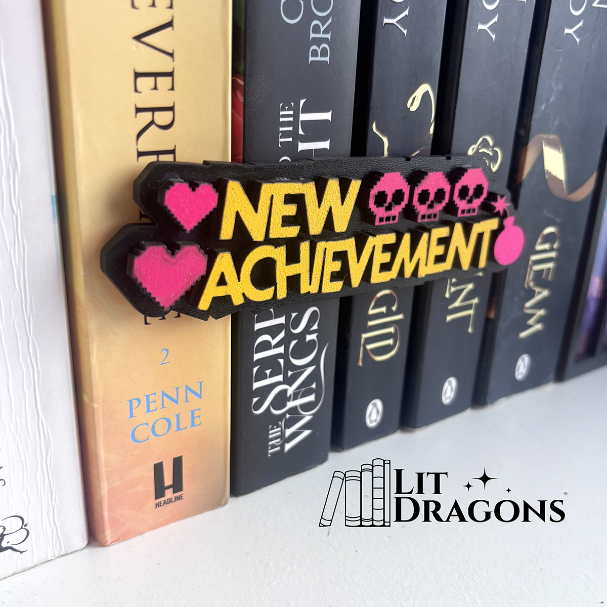 New Achievement, Dungeon Crawler Carl Magnetic Shelf Sign