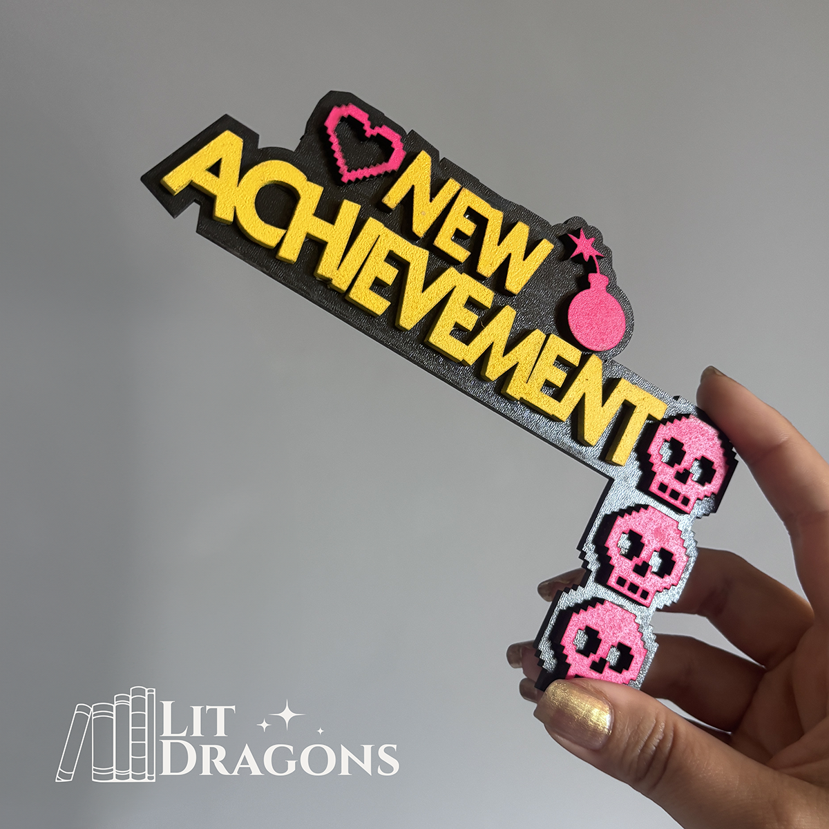 New Achievement, Dungeon Crawler Carl Wooden Door Topper