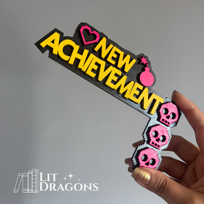 New Achievement, Dungeon Crawler Carl Wooden Door Topper