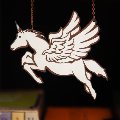 Pegasus Book Shelf Hanger Charm