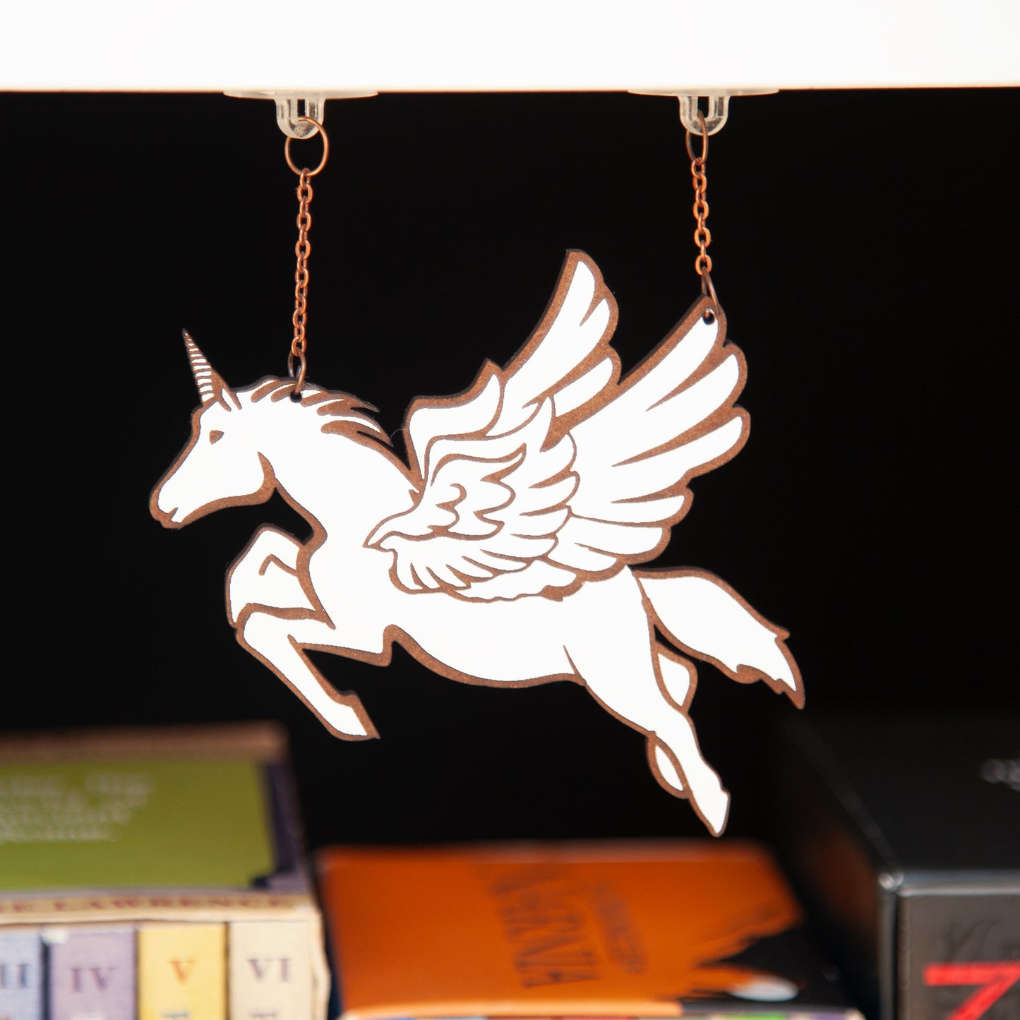 Pegasus Book Shelf Hanger Charm