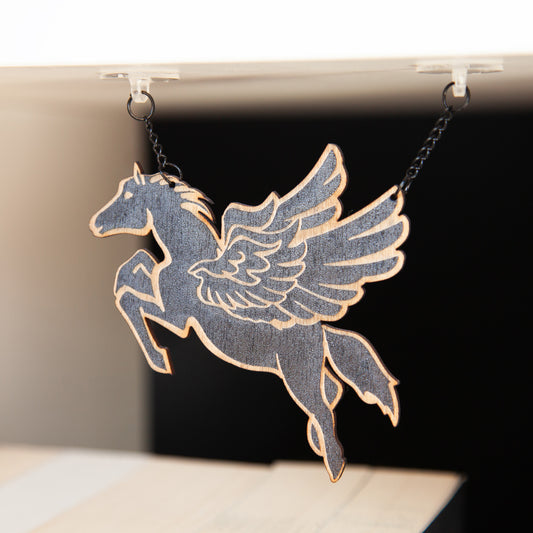 Pegasus Book Shelf Hanger Charm