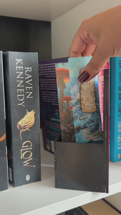 Fantasy Stag Window Booknook with Bookmark Box