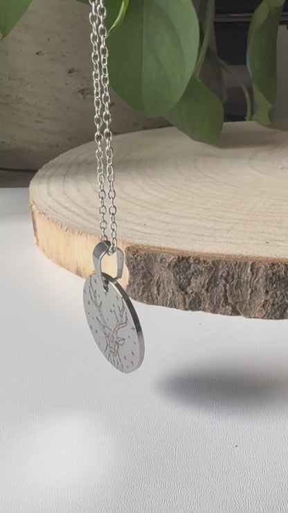 Throne of Glass Bookish Necklace, 304 Stainless Steel pendant, engraved fantasy book jewellery