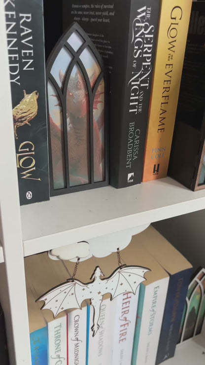 Dragon Window Bookmark Box and Decor