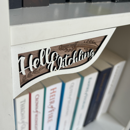 Hello Witchling / Hello Princeling - Shelf Hanger set