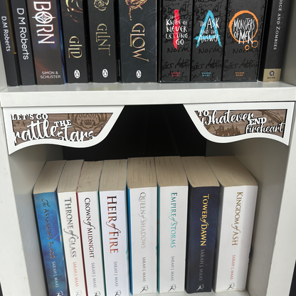 Throne of Glass, Fireheart - Shelf Hanger set