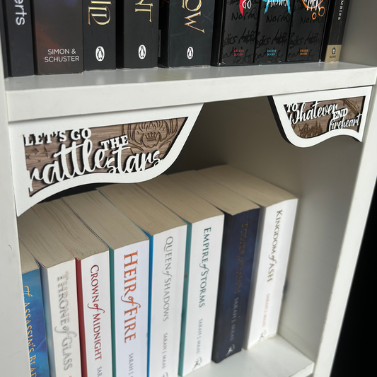 Throne of Glass, Fireheart - Shelf Hanger set