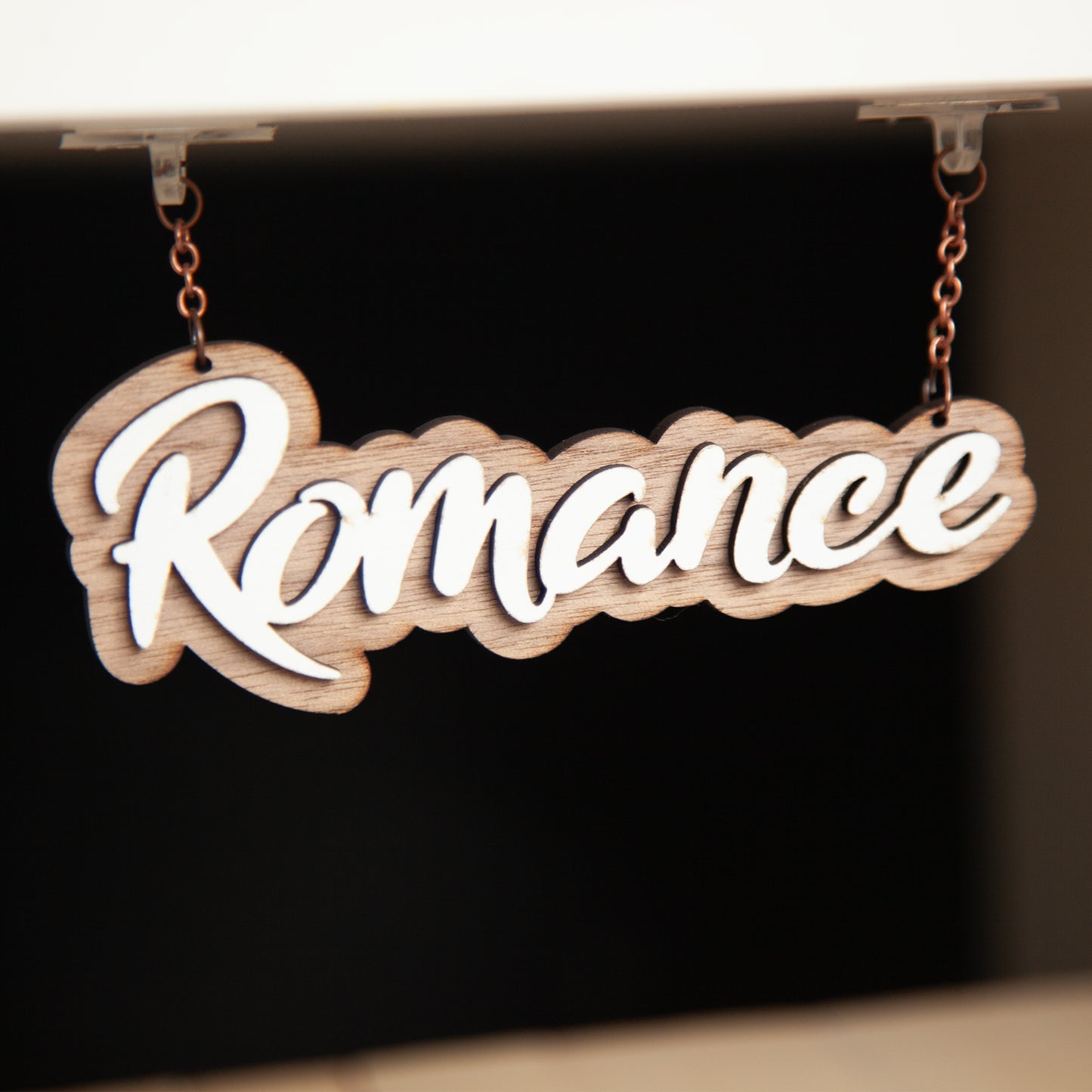 Romance Wooden Hanger - Genre Hanger Charms