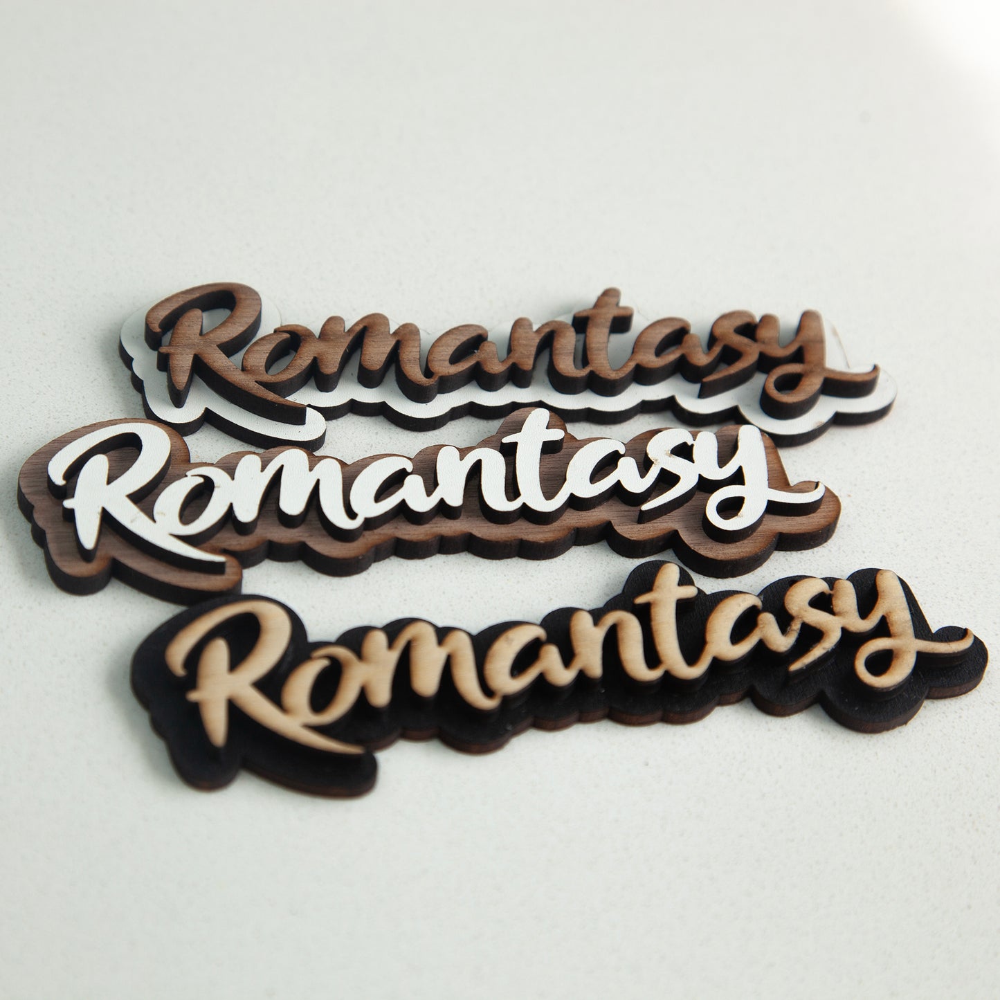 Romantasy Wooden Hanger - Genre Hanger Charms